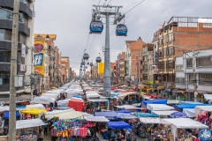 Mercado in La Paz, Bolivien