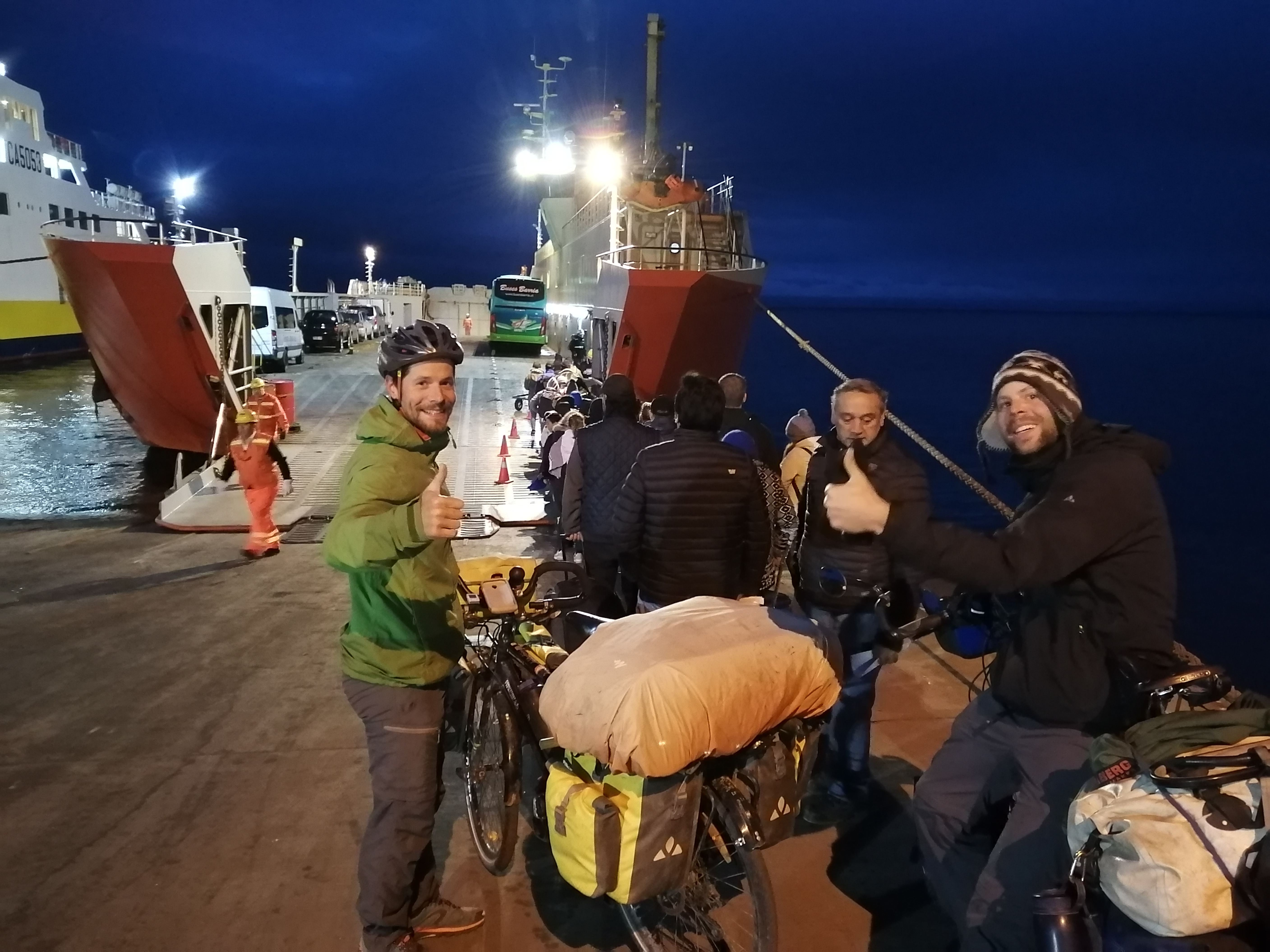 Schiff nach Tierra del Fuego