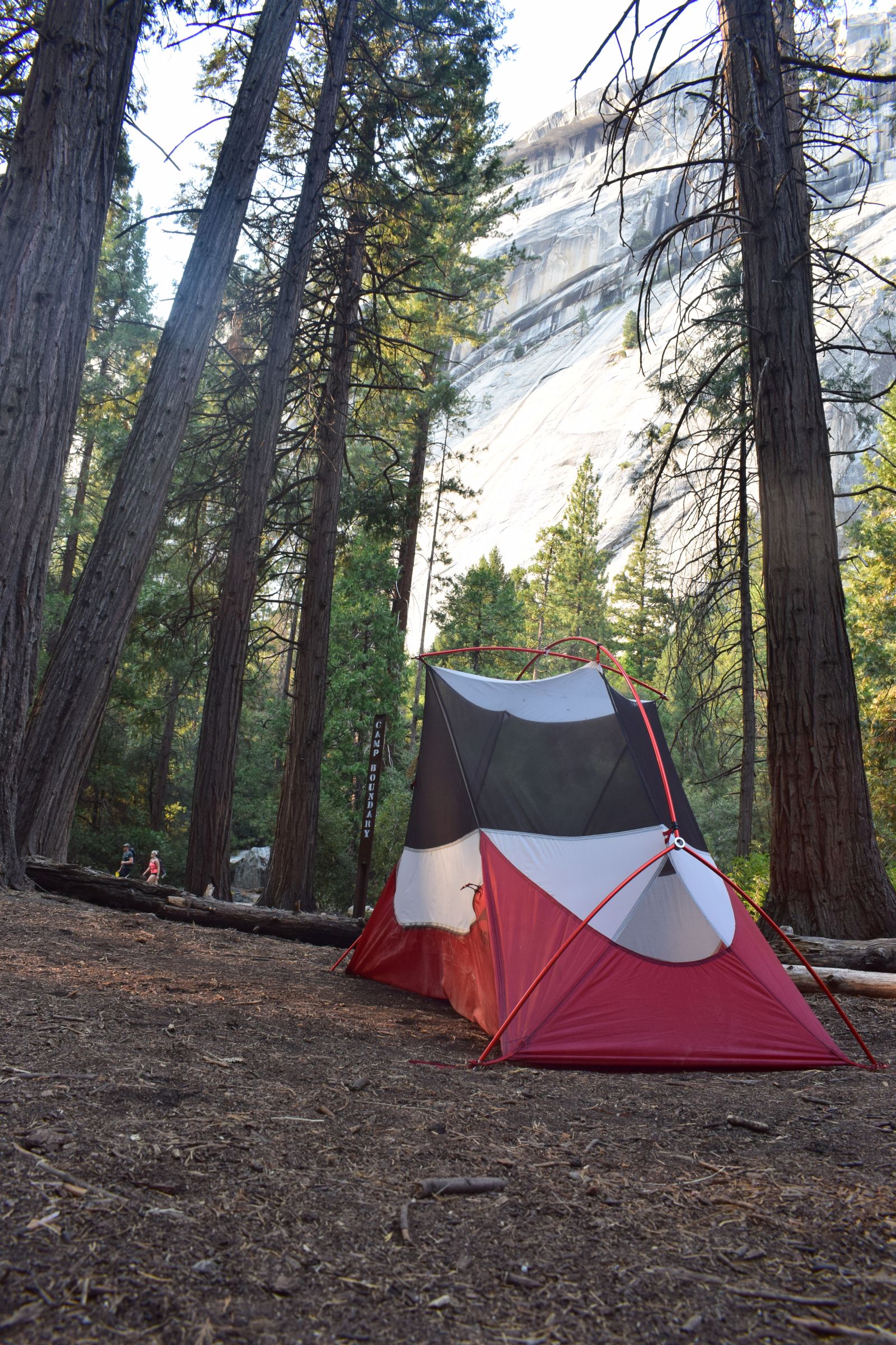 Backpacker-Campingplatz