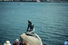 Die berühmte Meerjungfrau von Kopenhagen