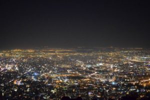 Teheran by night